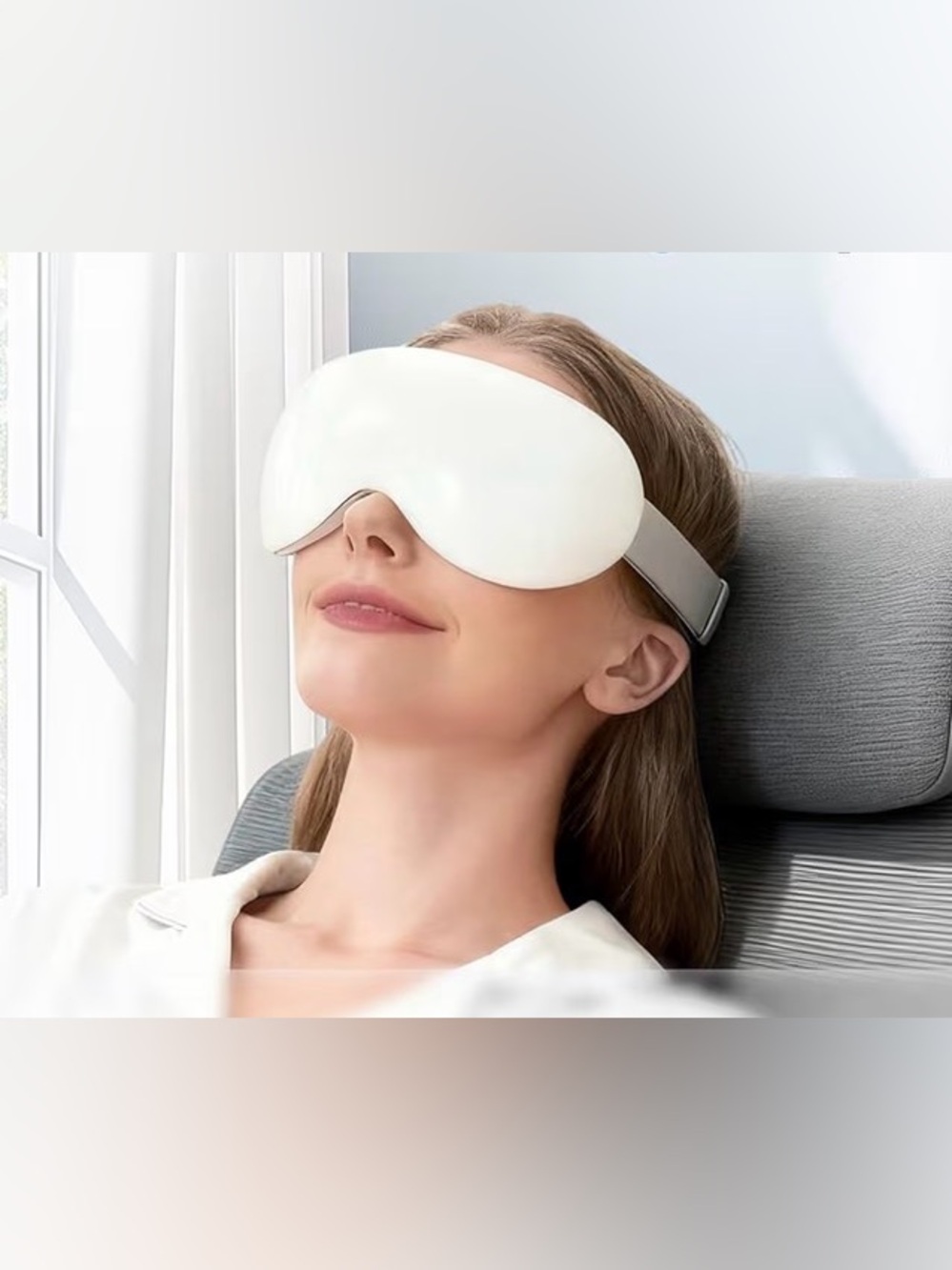 Heated Eye Massager for Relaxation and Migraine Relief New